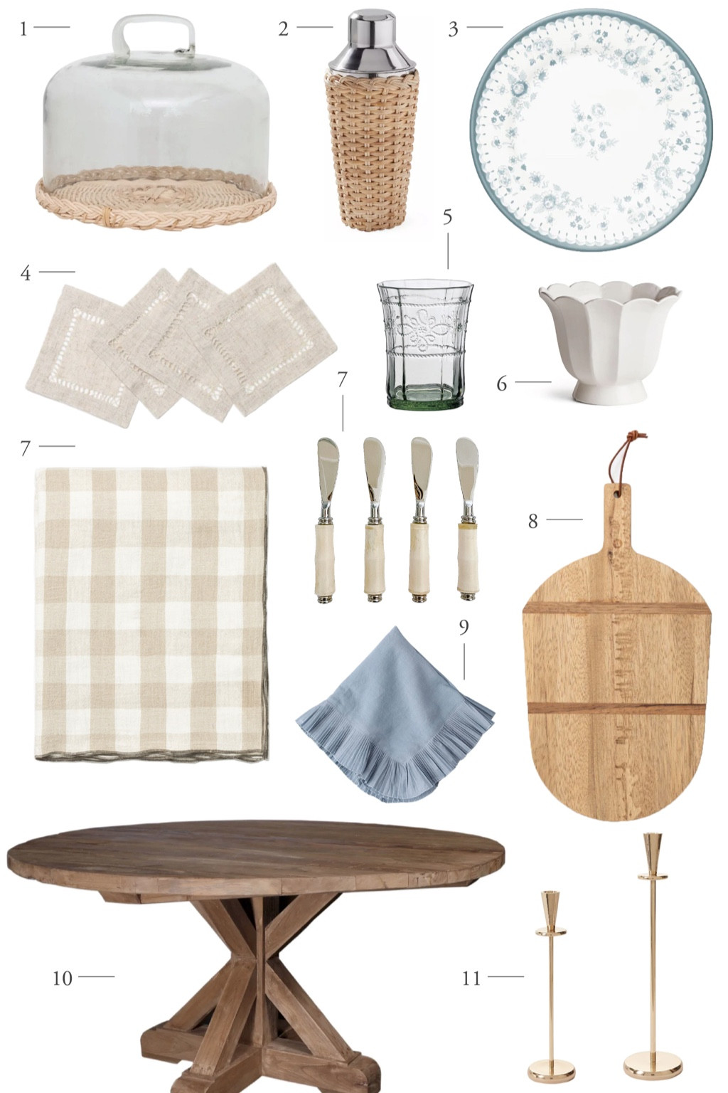 Beautiful items to help create the best outdoor dining experience 

#LTKhome #LTKSeasonal #LTKFind