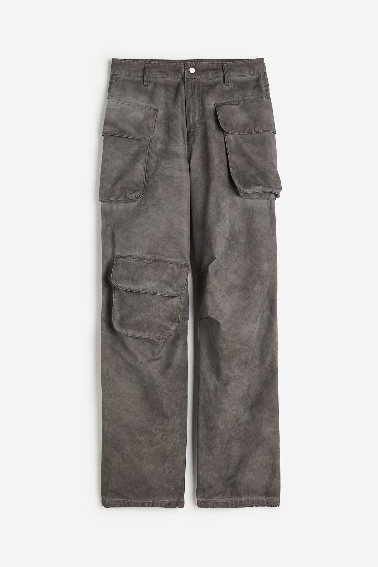 Cargohose im Used-Look - Dunkelgrau - Ladies | H&M DE | H&M (DE, AT, CH, NL, FI)
