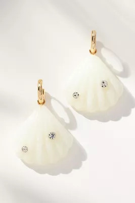 Fun Icon Charm Huggie Hoop Earrings | Anthropologie (US)