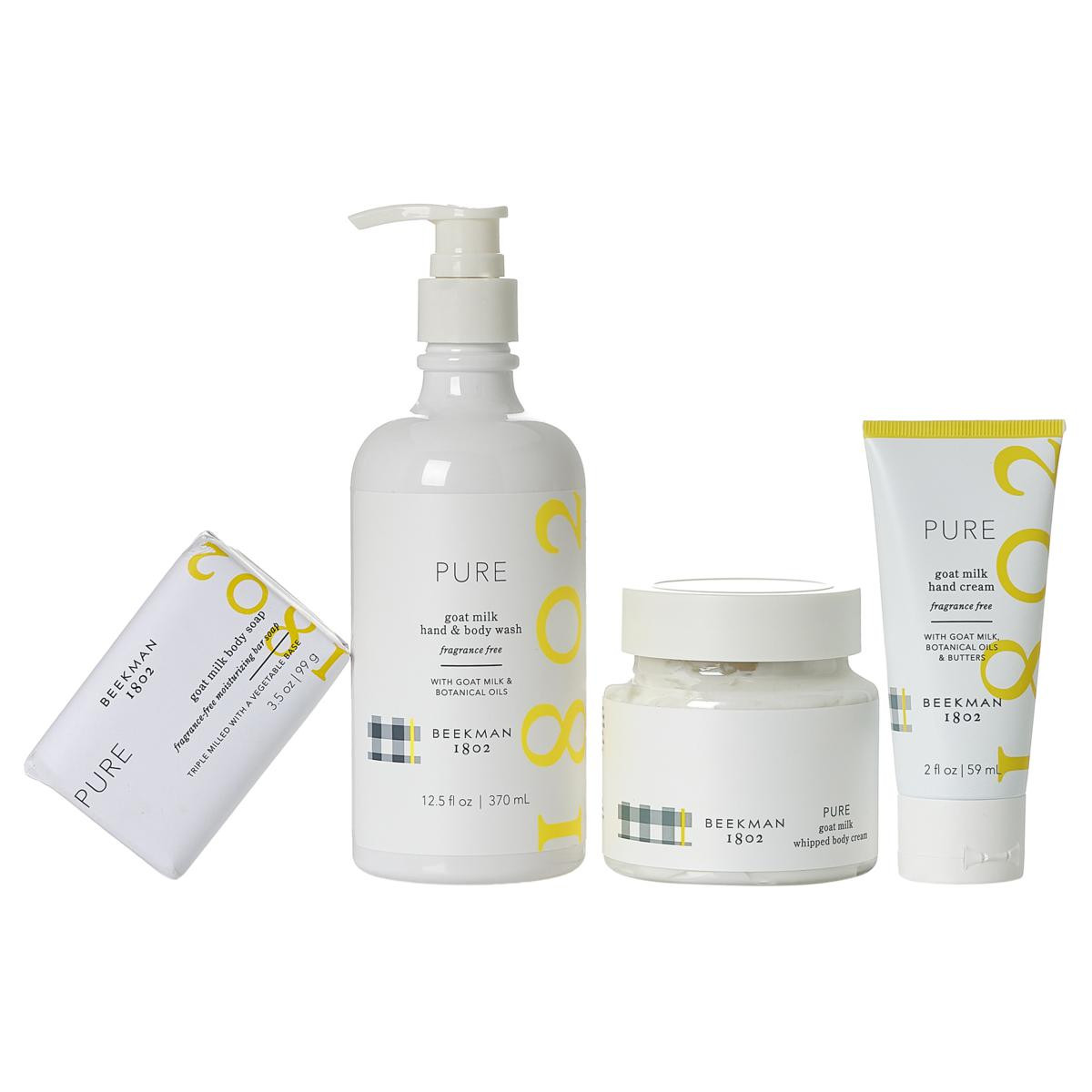 Beekman 1802 4-piece Bath and Body Set | HSN