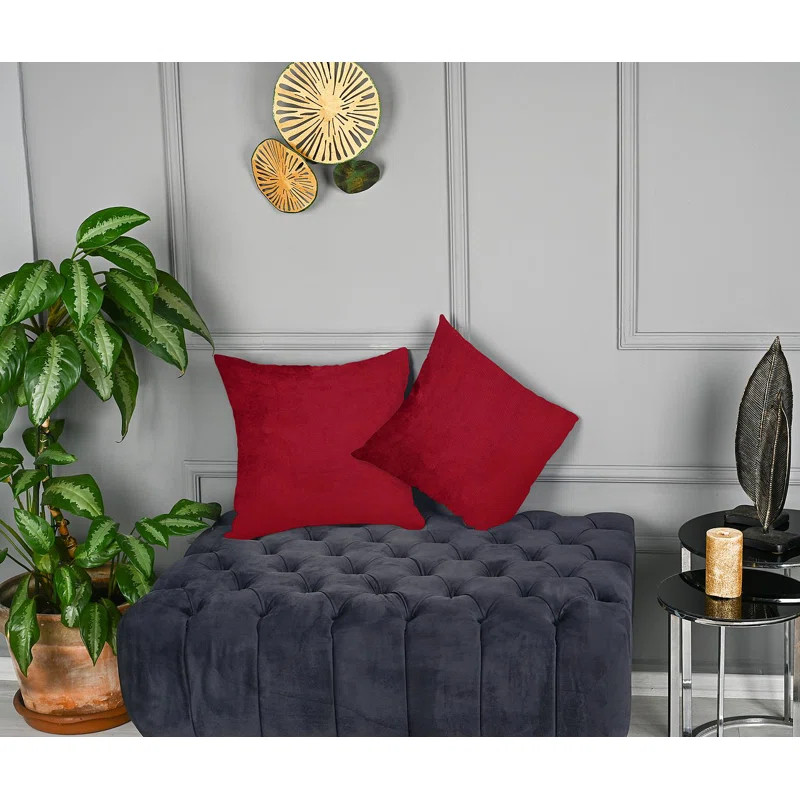 Velvet Throw Square Pillow Cover | Wayfair North America
