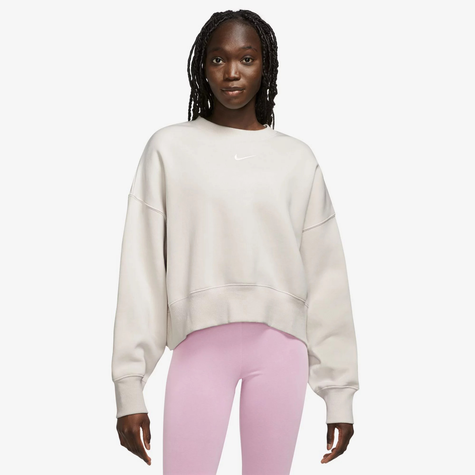 Women's Nike Oversized Crewneck Phoenix Fleece Sweatshirt | Kohl's