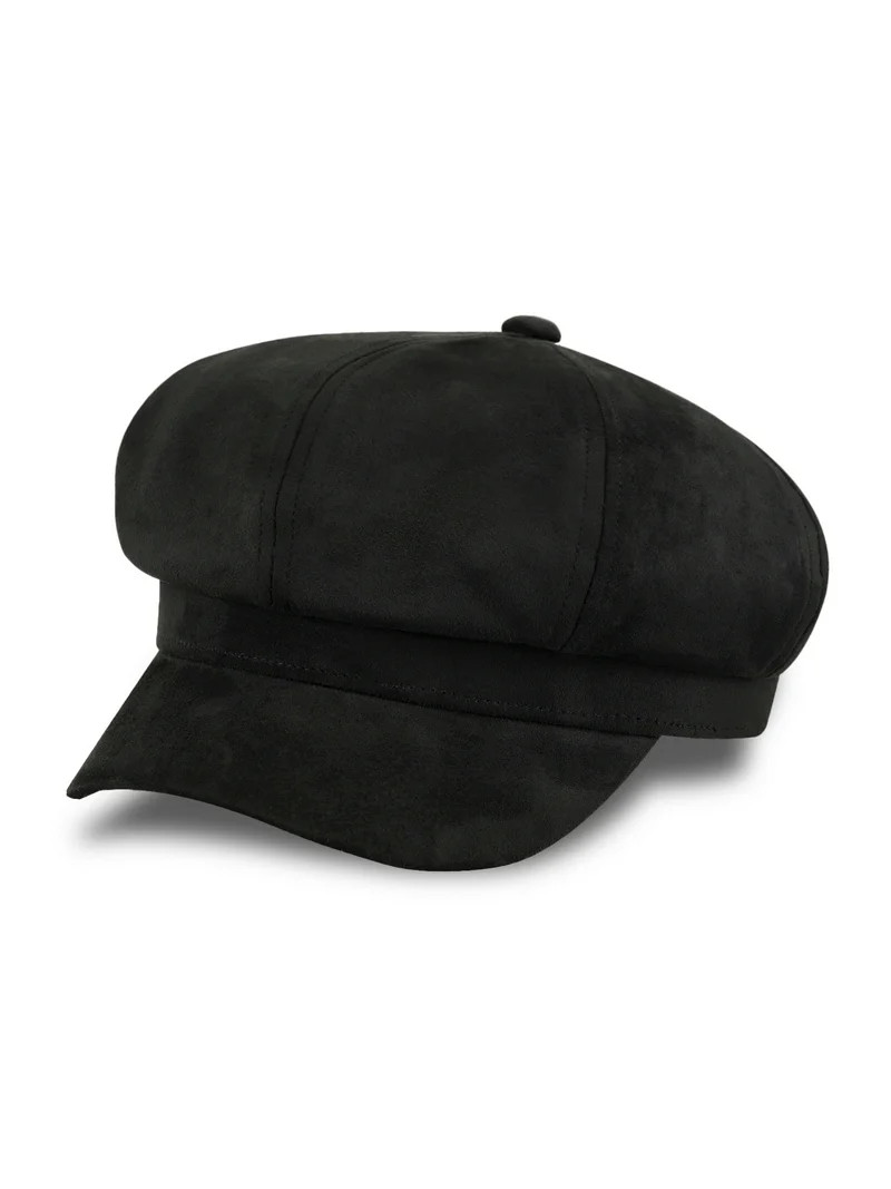 Jessica Simpson Women's Baker Boy Faux-Suede Fashion Cap | Walmart (US)