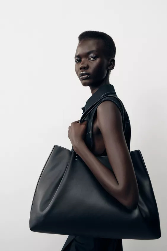 SHOPPER MIT KLAMMER | Zara DE