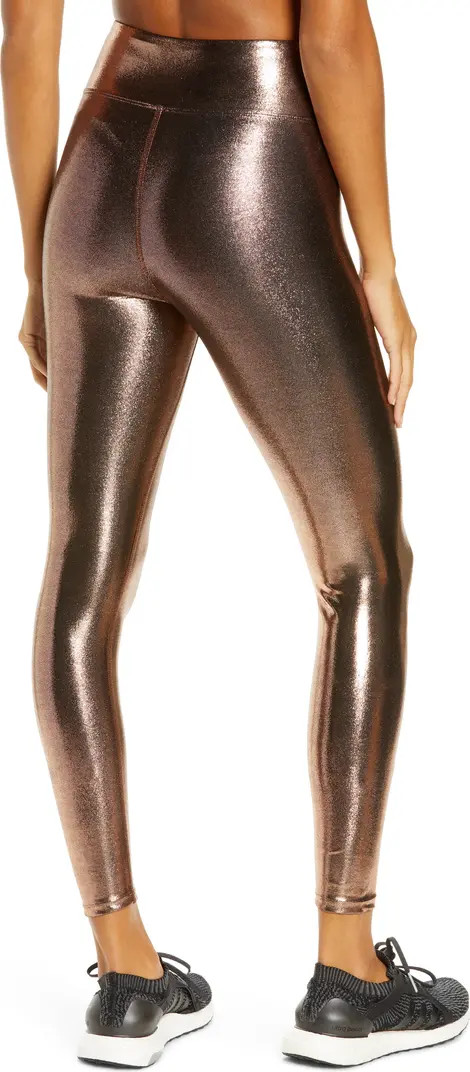 Marvel Metallic High Waist Leggings | Nordstrom