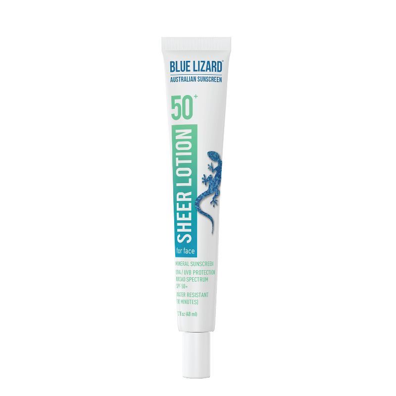 Blue Lizard Face Sunscreen Sheer Mineral Lotion - SPF 50+ - 1.7 oz | Target
