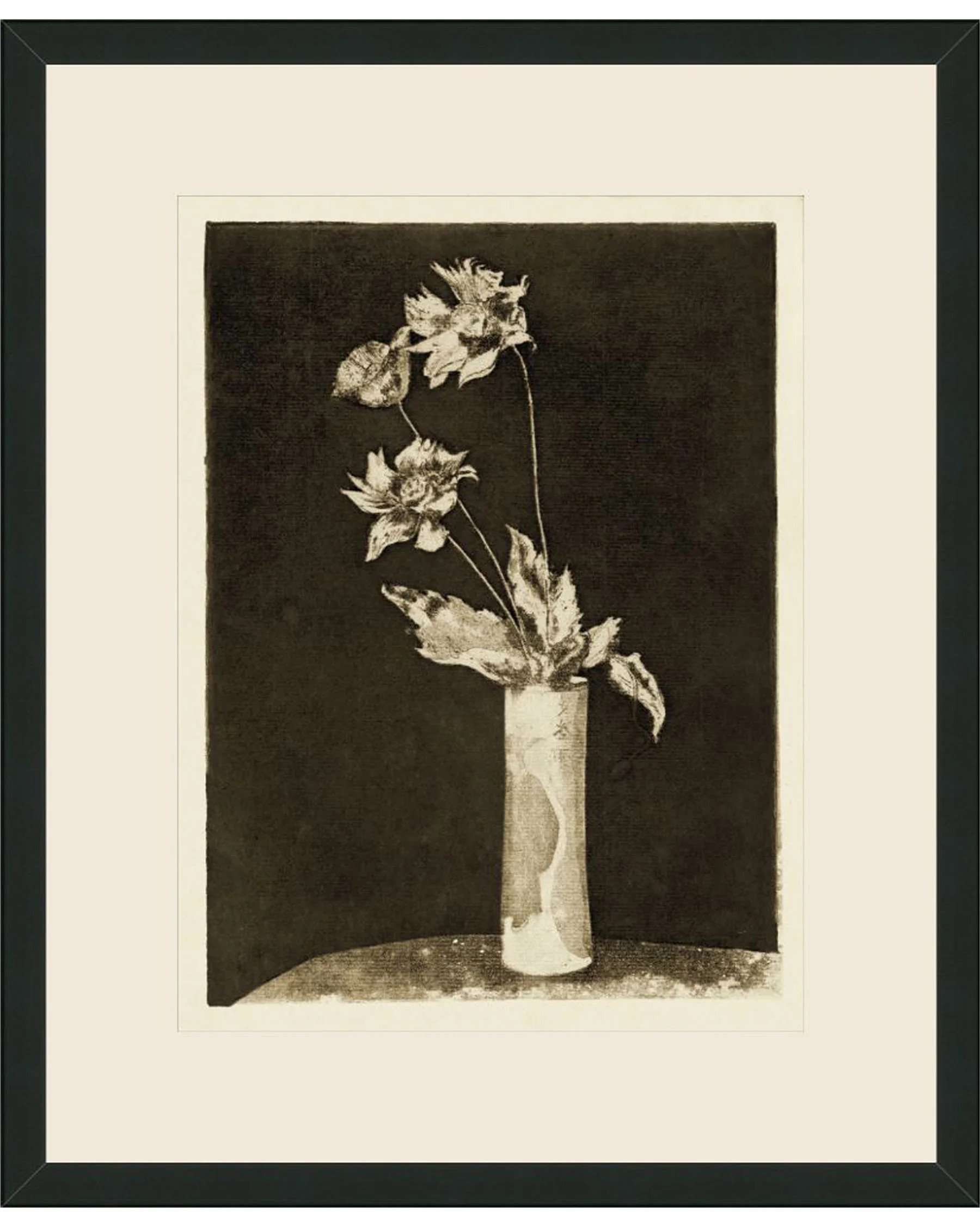 Floral Etching | The Vintage Rug Shop