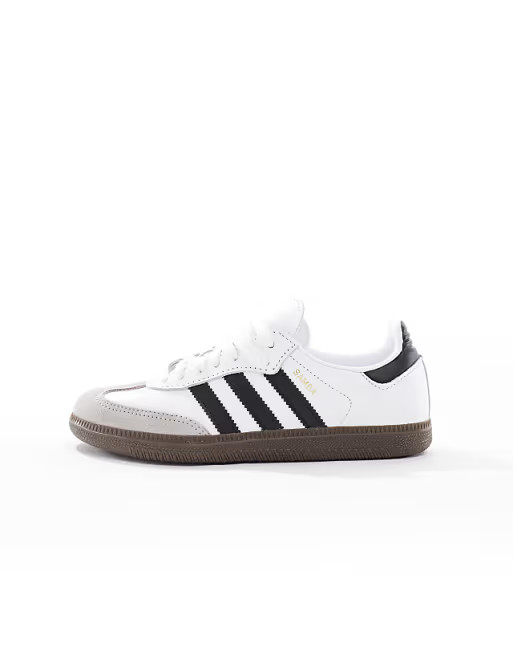adidas Originals Samba OG trainers in white | ASOS (Global)