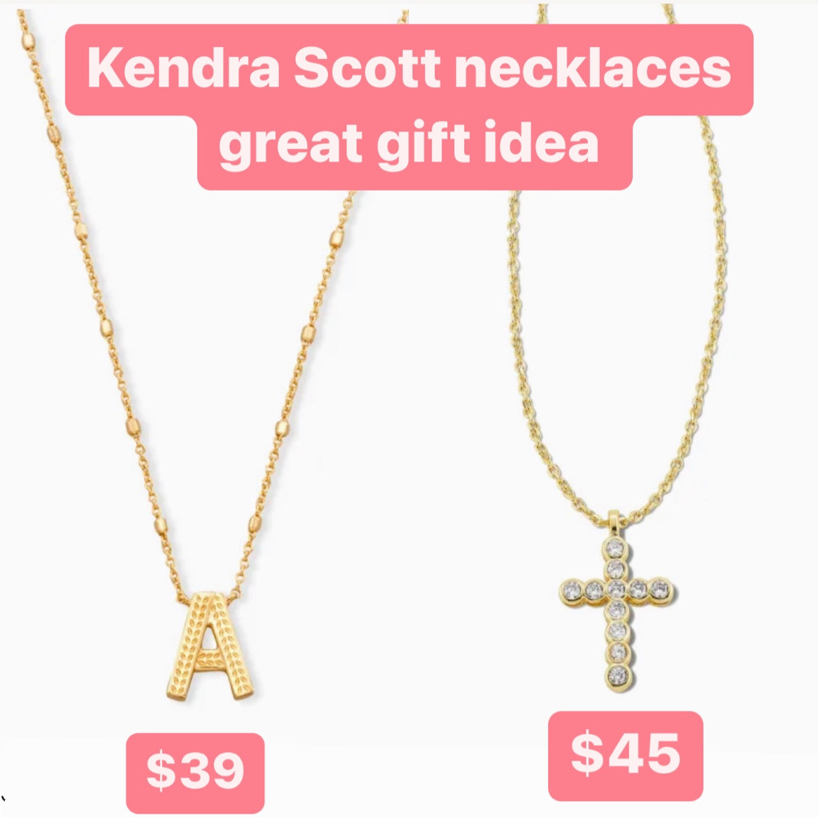 Kendra Scott necklaces make
A great gift! #jewelry #necklace #giftidea #milgift #giftsforher

#LTKGiftGuide #LTKCyberweek #LTKsalealert