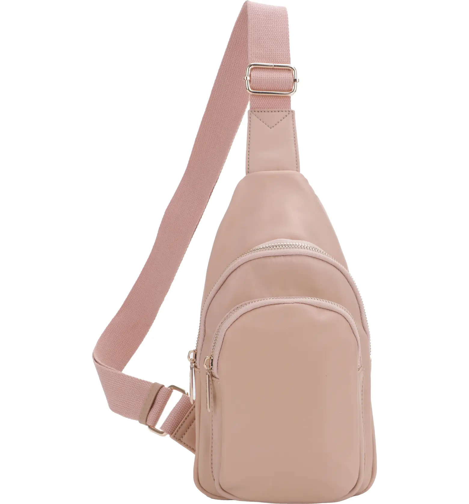 Logan Nylon & Vegan Leather Sling Bag | Nordstrom