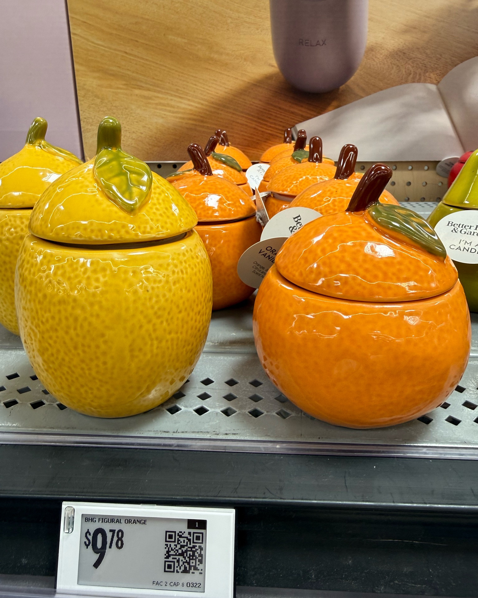 These adorable candles from Walmart are perfect for displaying in the kitchen during the summer. They’re just under $10.

#LTKSeasonal #LTKstorytime #LTKHome