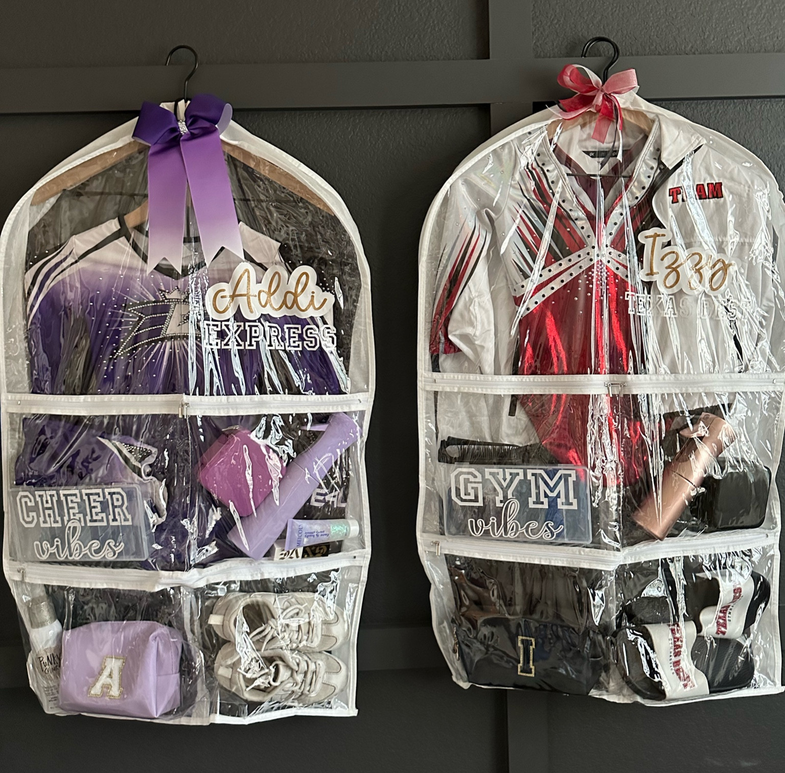 Gymnastics meet and cheer competition season is here. Love that we have all the necessities in one place! #cheerleader #gymnastics #gymnast

#LTKfamily #LTKfitness #LTKkids