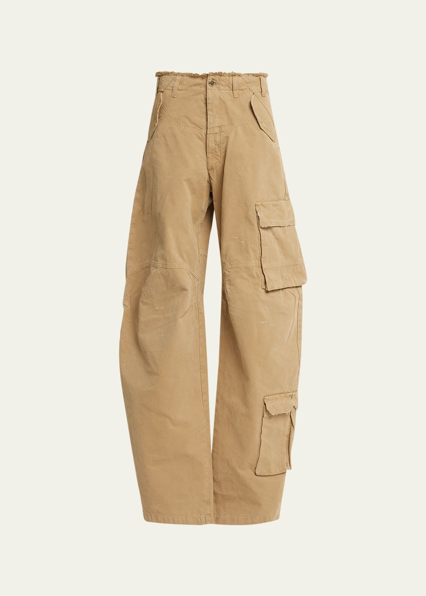 DARKPARK Rosalind Wide-Leg Baggy Cargo Jeans | Bergdorf Goodman