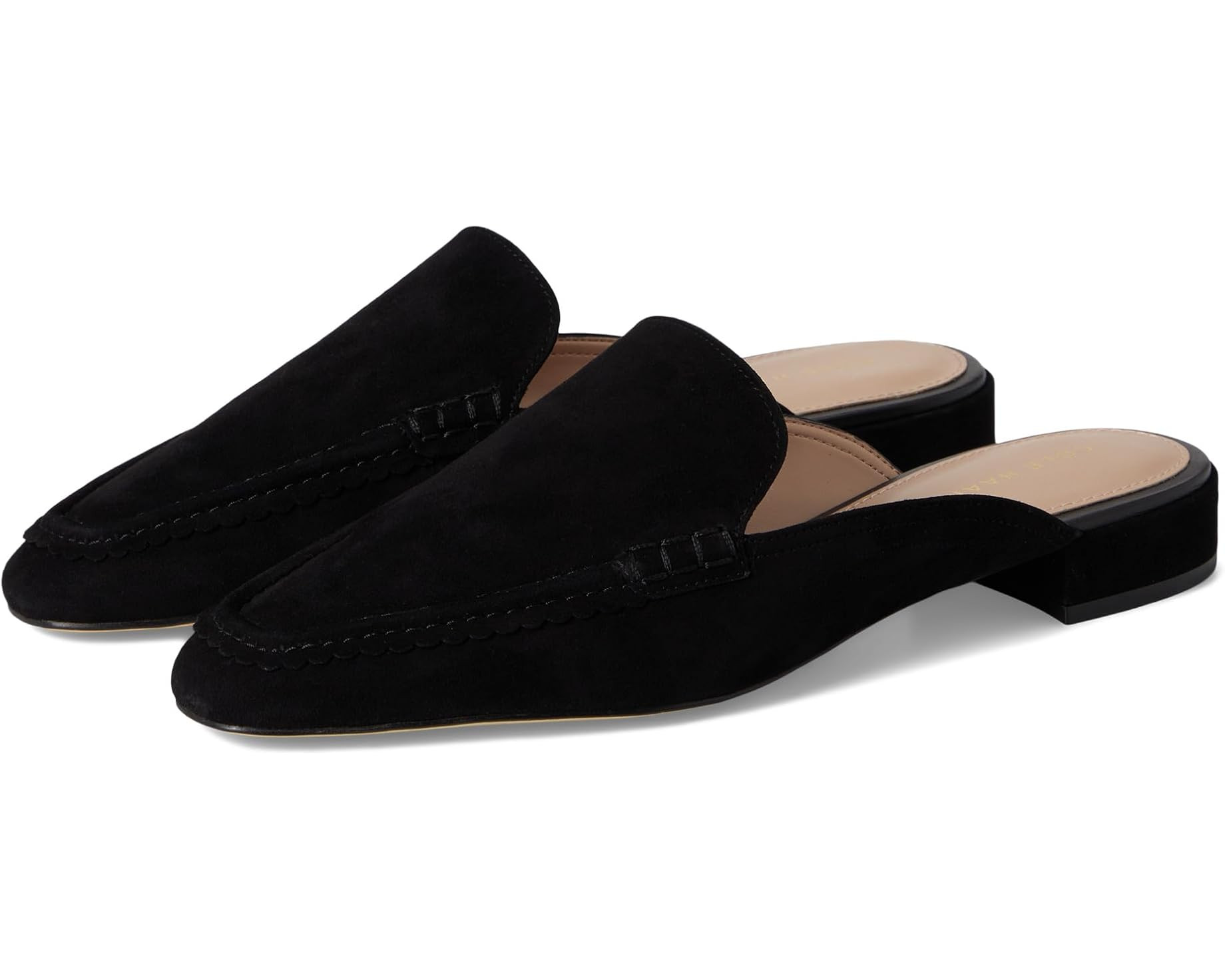 Pollina Scalloped Mule Loafers | Zappos