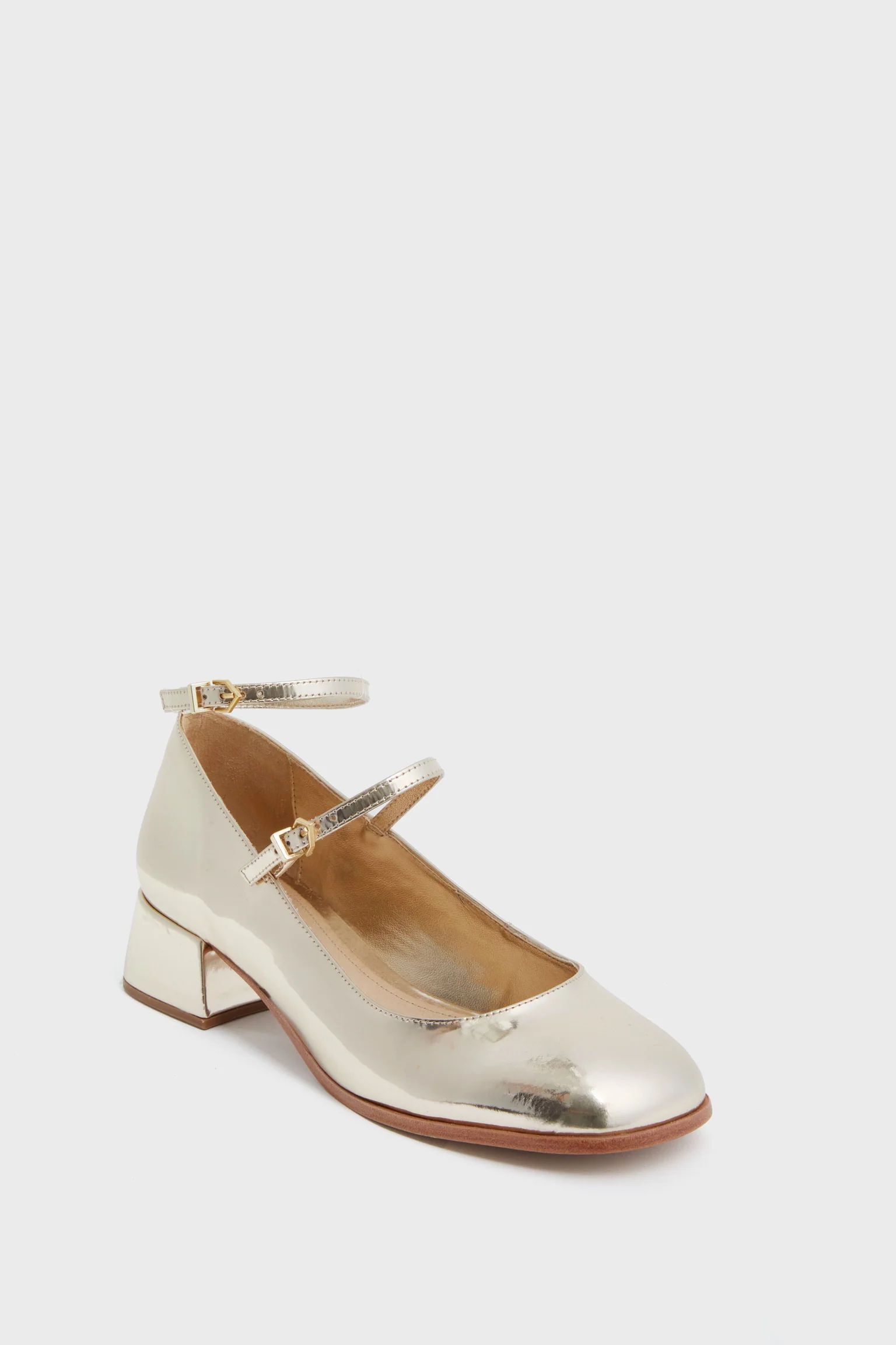 Gold Dorothy Low Heels | Tuckernuck (US)