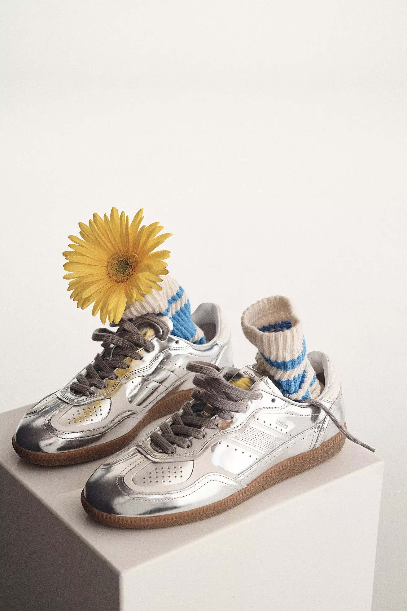 ALOHAS Tb.490 Rife Shimmer Silver Sneakers | Anthropologie (US)