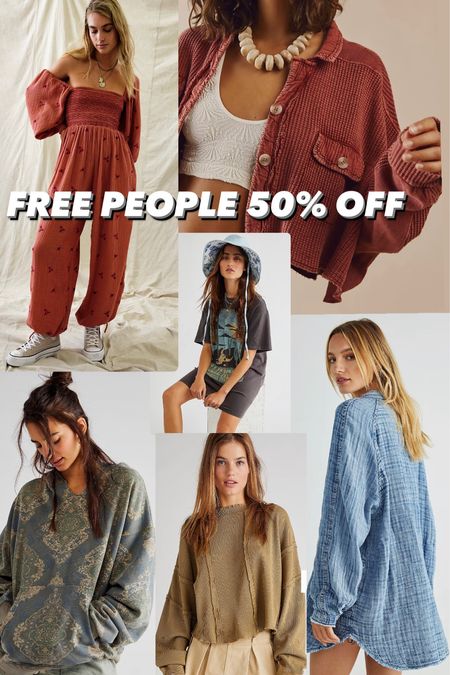 Free people 50% off 

#LTKHoliday