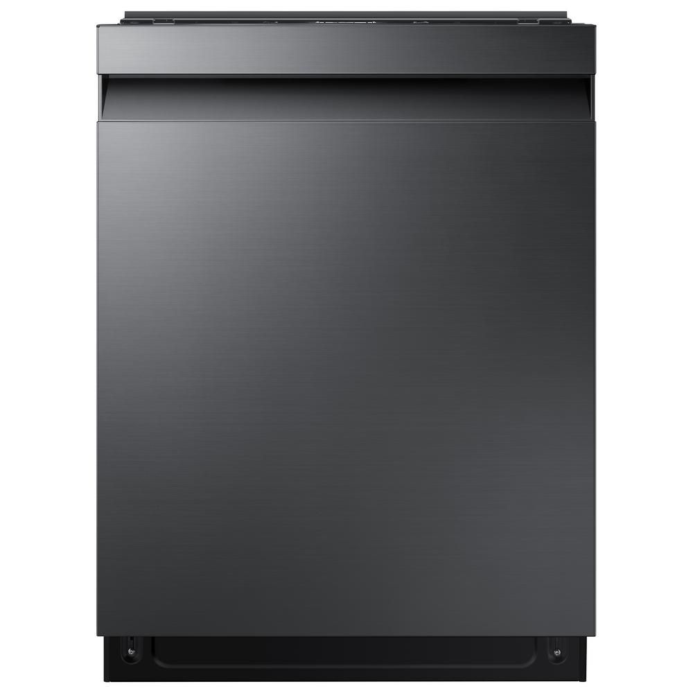 Samsung 24 in Top Control StormWash Tall Tub Dishwasher in Black Stainless Steel with AutoRelease Dr | The Home Depot