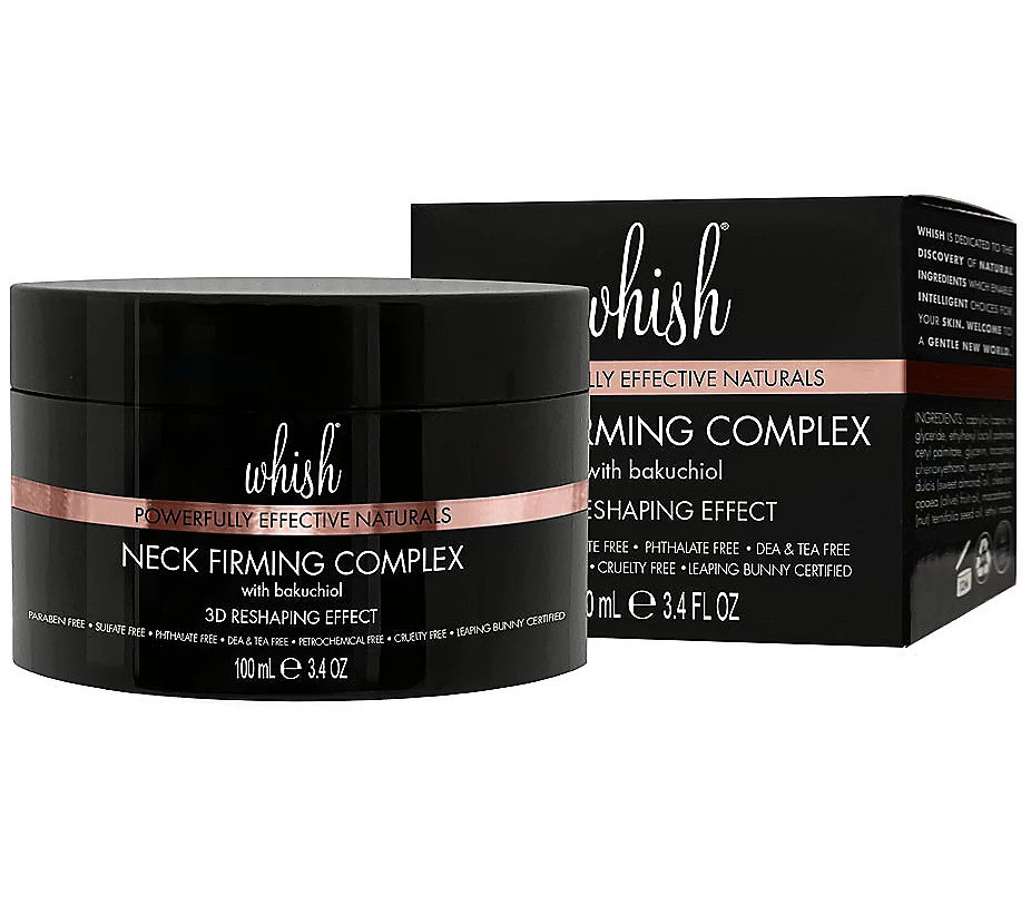 Whish Beauty Neck Firming Complex with Bakuchio l, 3.4 oz | QVC