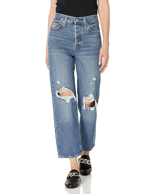 Levi's® Women's Ultra-High Rise Ribcage Straight Jeans | Amazon (US)