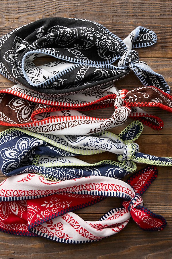 Carmen Knitted Triangle Bandana | Free People (Global - UK&FR Excluded)