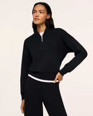 SPANX AirEssentials® Shawl Collar Half Zip | Spanx