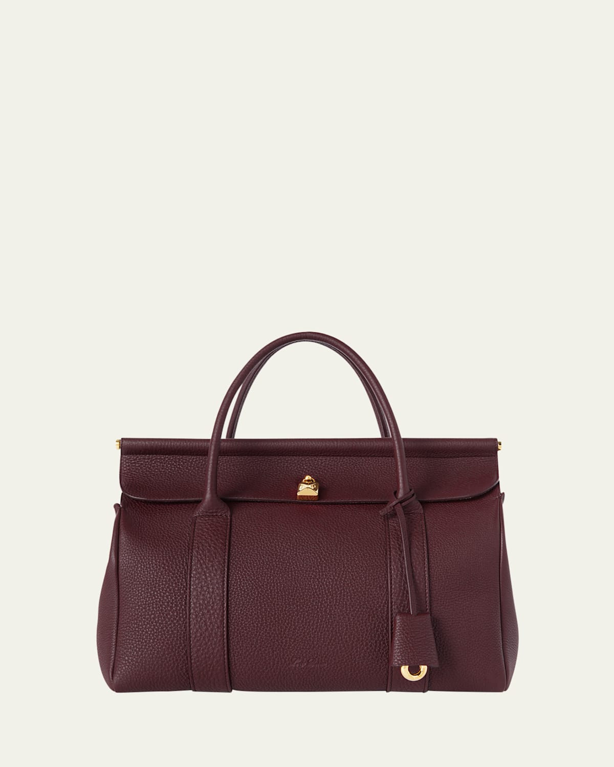 Loom 32 Grained Leather Top-Handle Bag | Bergdorf Goodman