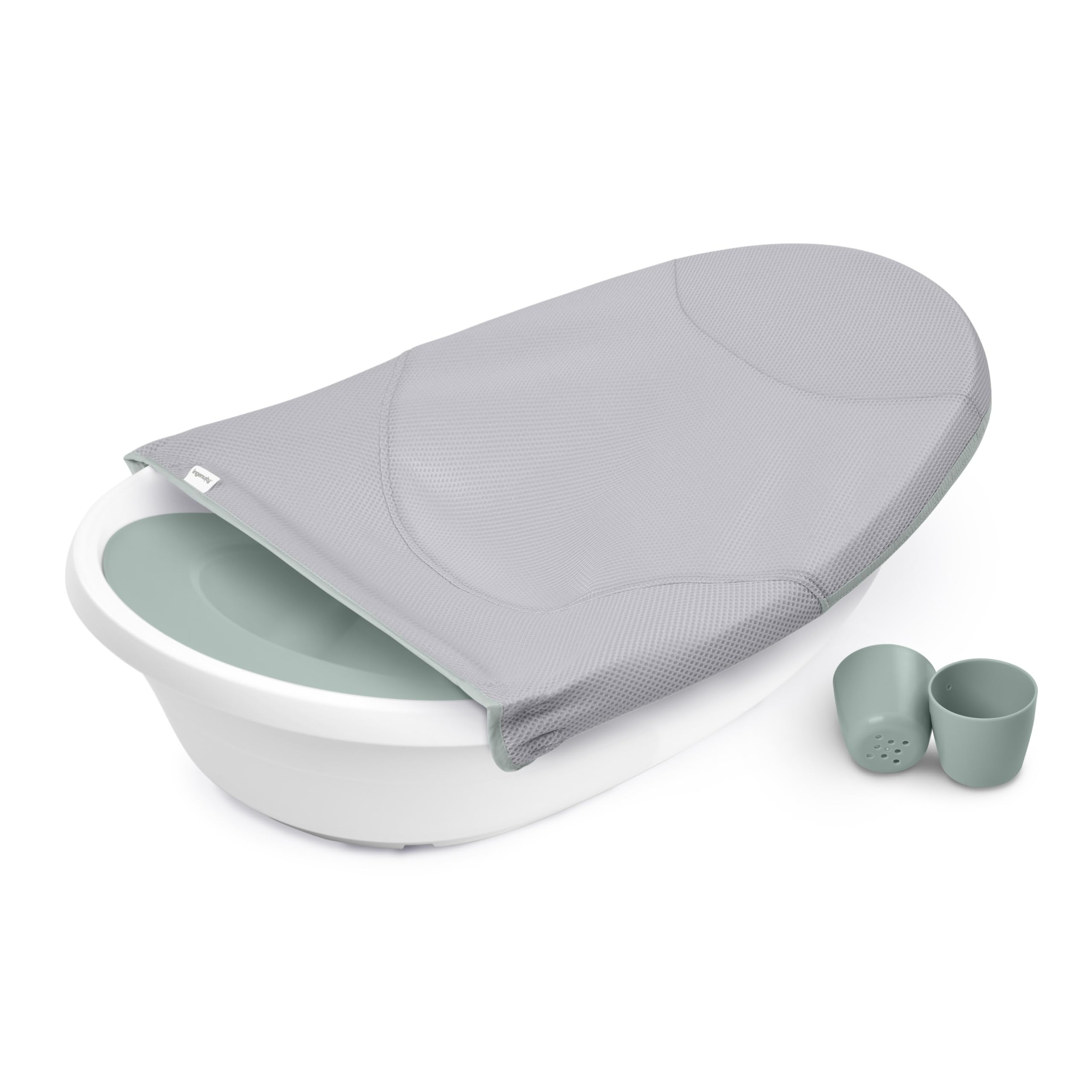 Ingenuity Room to Soak 4-in-1 Baby Tub, 4 Stages of Use, Supportive Sling, Supported Seat, OM+ | Amazon (US)