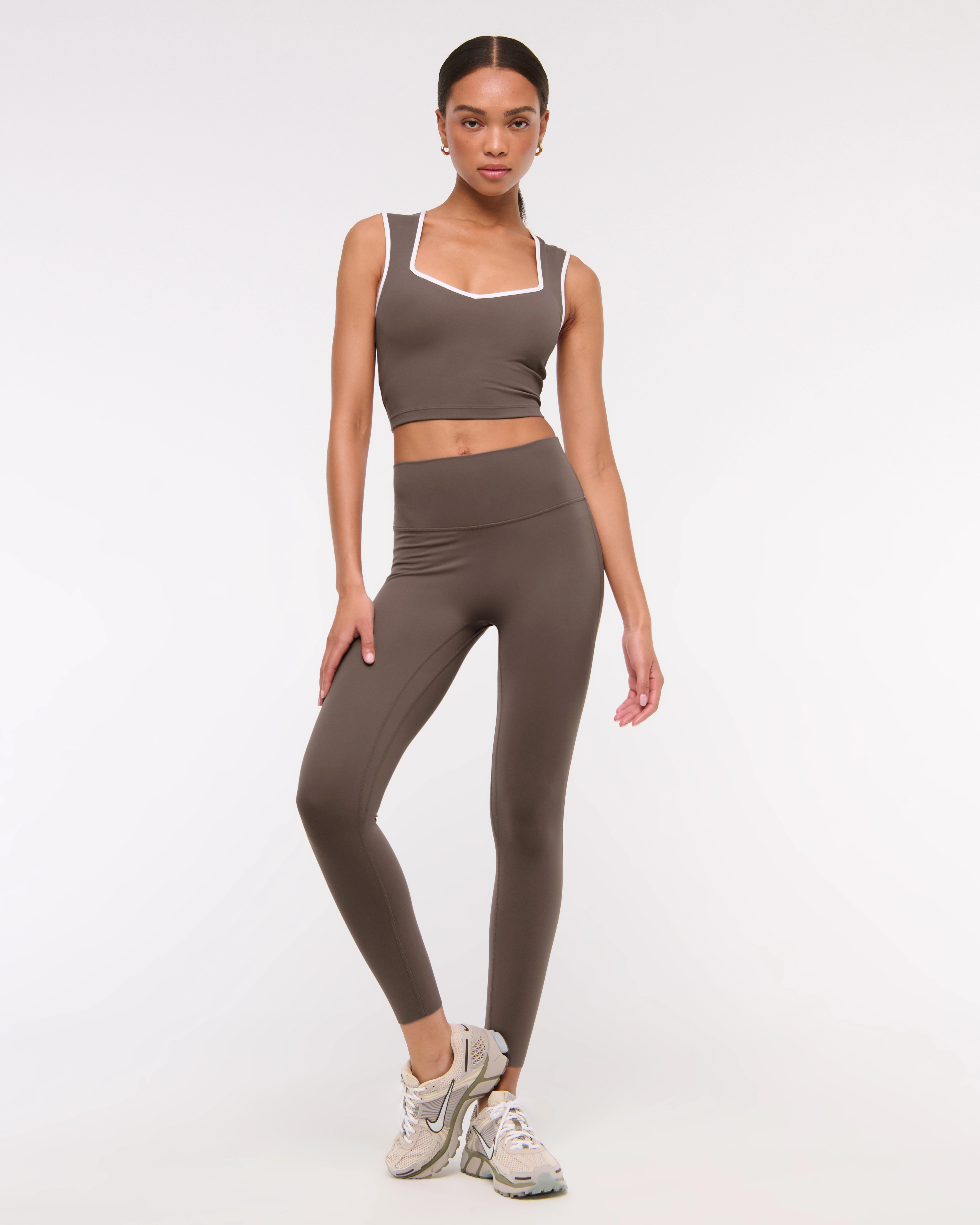 YPB studioFLEX 7/8-Length Legging | Abercrombie & Fitch (US)