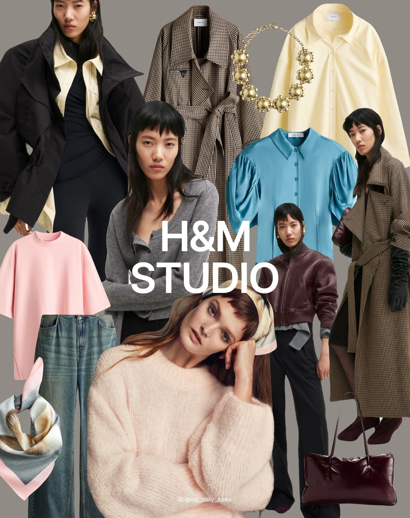 H&M SS26 Studio Collection 🖤 

Tags: spring outfits, leather jacket looks, spring jacket, 2026 trends, parka, trench coat, mohair jumper, H&M new-in, capsule wardrobe, office look, high street.

#LTKFashionMonth #LTKstyletip, #LTKSpring


#LTKhaul #LTKootd #LTKspring