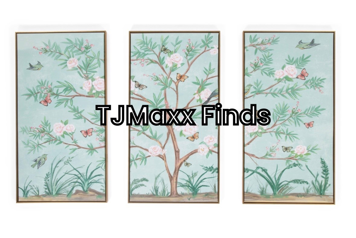 Love this panel set from @tjmaxx

#tjmaxx #tjmaxxfinds #tjmaxxhome #home #decor #homedecor #affordabledecor #affordableart #grandmillennialdecor #grandmillennialhome #livingroom #livingroomdecor #chinoiserie #art #chinoiserieart 