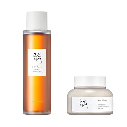 Beauty of Joseon Ginseng Essence Water Hydrating Face Toner for Dry, Dull Skin with Ground Rice and Honey Glow Mask Pore Sebum Care for Dry Sensitive Skin | Amazon (US)