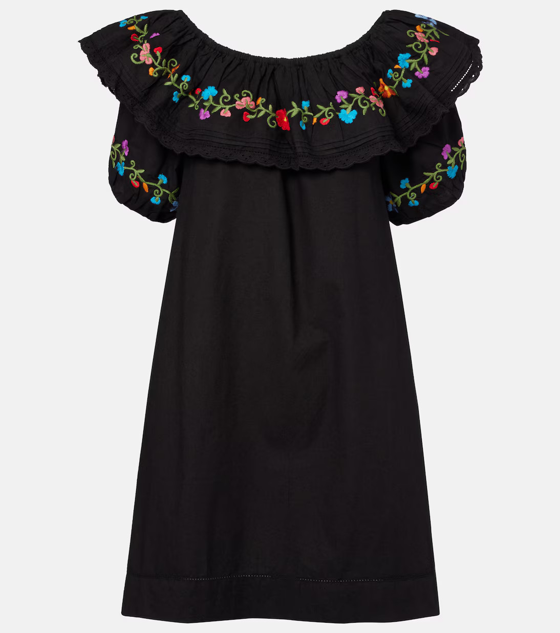 Saige embroidered cotton minidress | Mytheresa (US/CA)