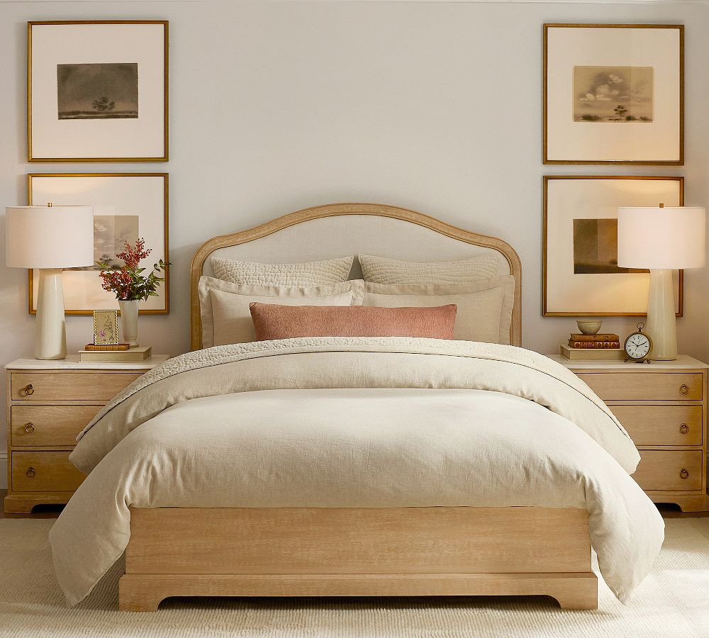 Scarlett Upholstered Bed | Pottery Barn (US)
