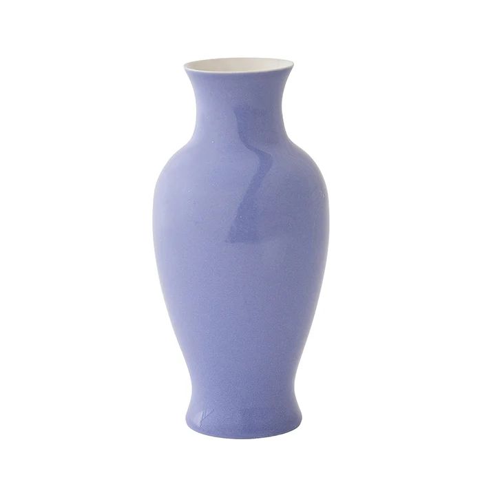 Medium Glossed Floral Vase in Lavender | Caitlin Wilson Design