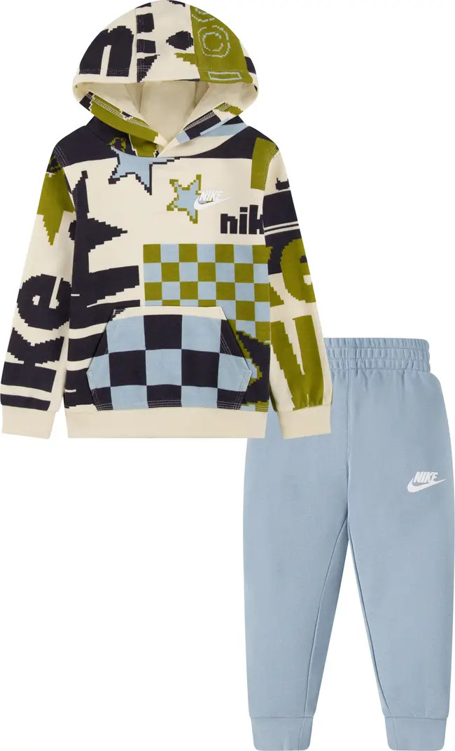 Nike Kids' Club Lifestyle Pullover Hoodie & Joggers Set | Nordstromrack | Nordstrom Rack