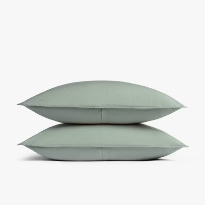 Standard Casual Organic Cotton Sham Set Jade - Parachute for Target | Target