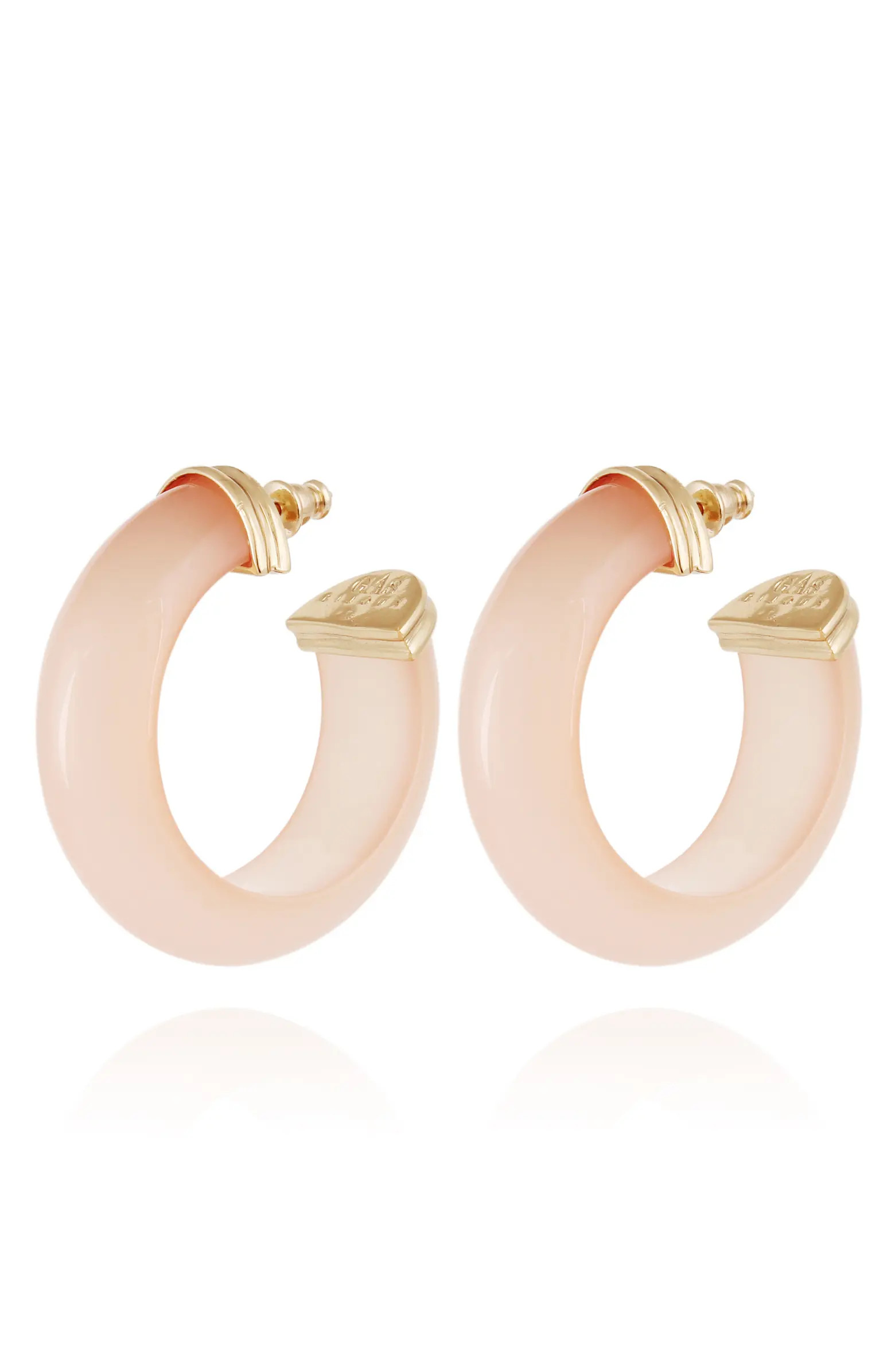 Abalone Acetate Hoop Earrings | Nordstrom
