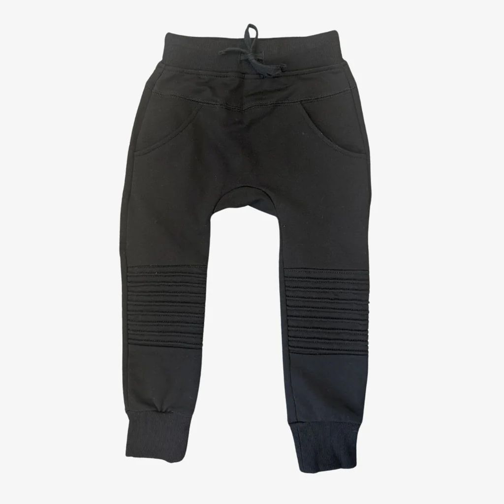 Moto Joggers - Black | Ollie's Day