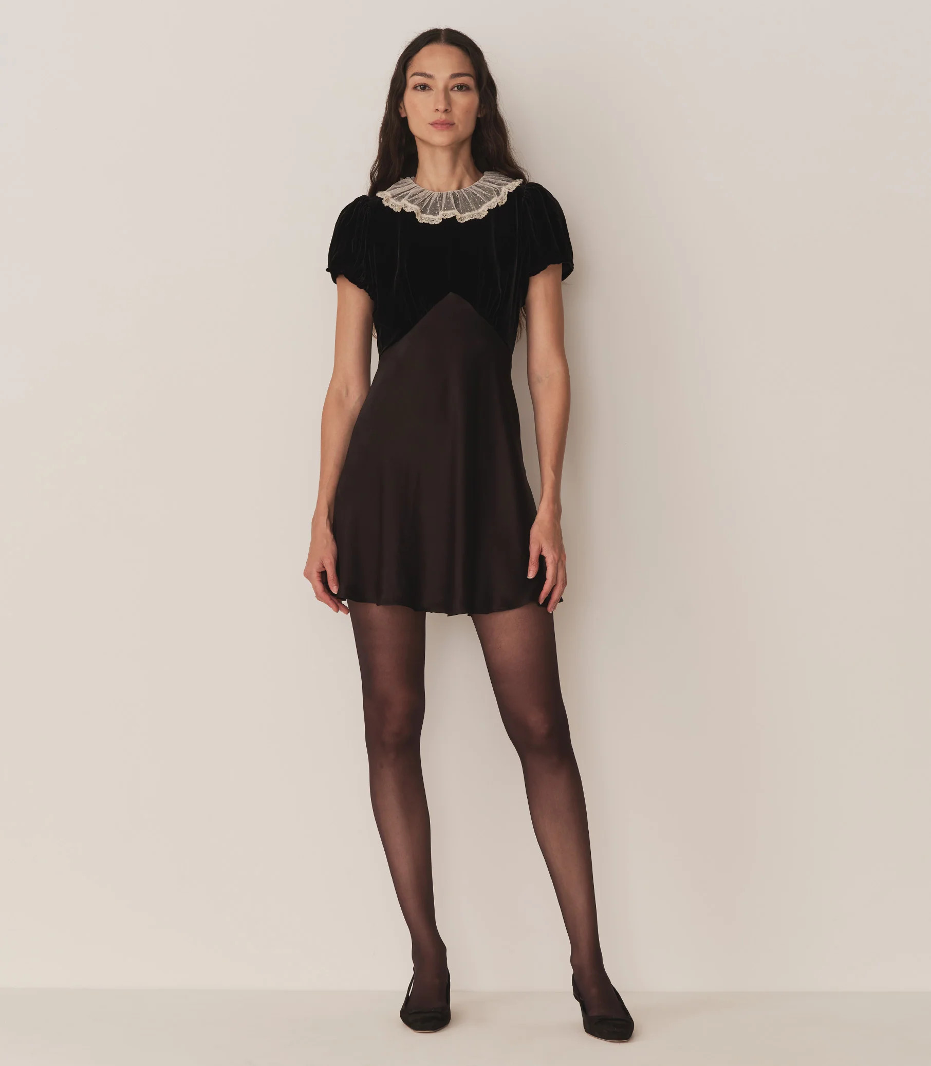 Adelie Dress - Black | DÔEN | DOEN