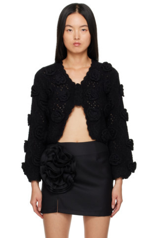 Tach - Black Samara Sweater | SSENSE