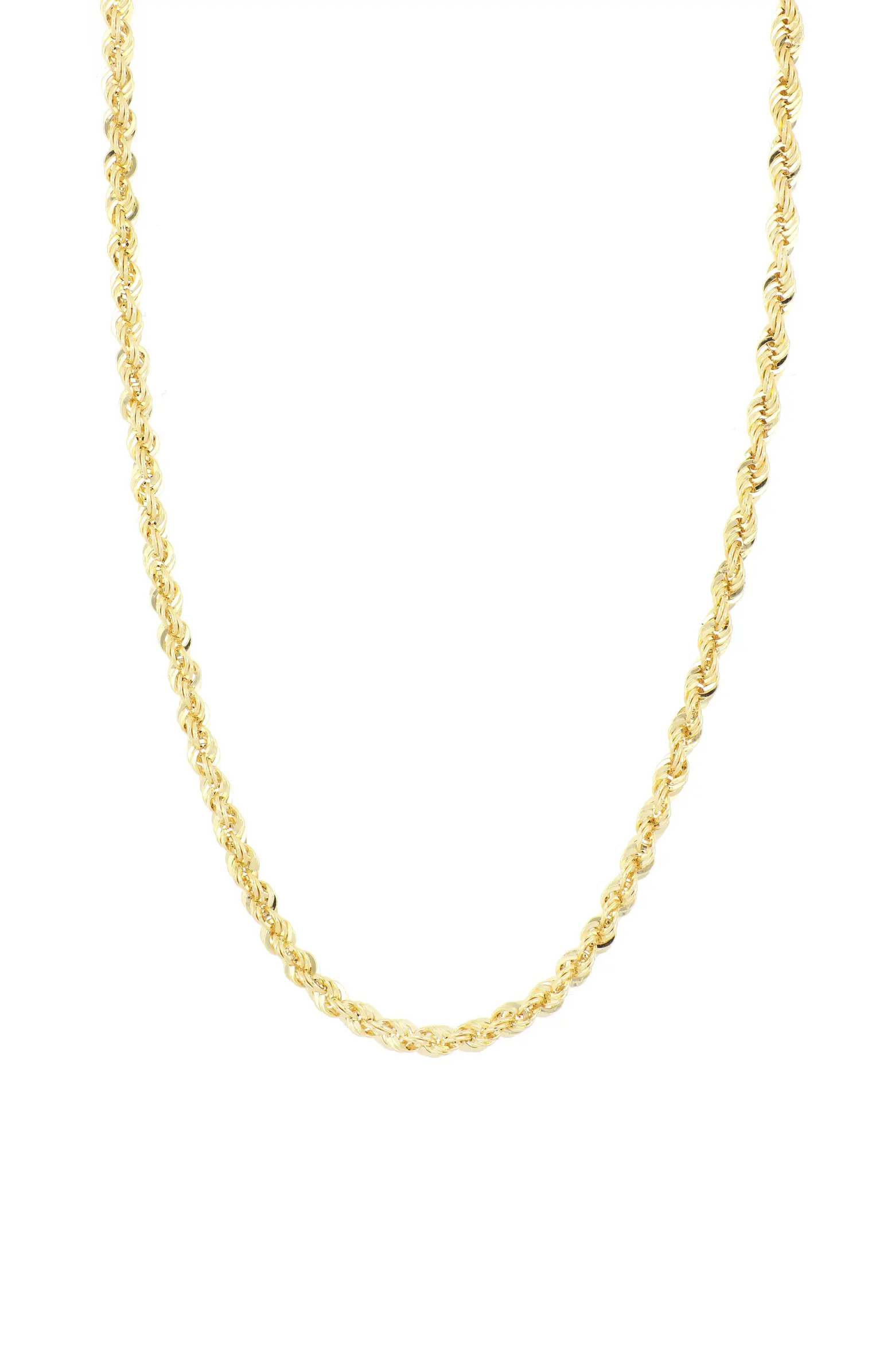 Ofira 14K Gold Rope Chain Necklace | Nordstrom
