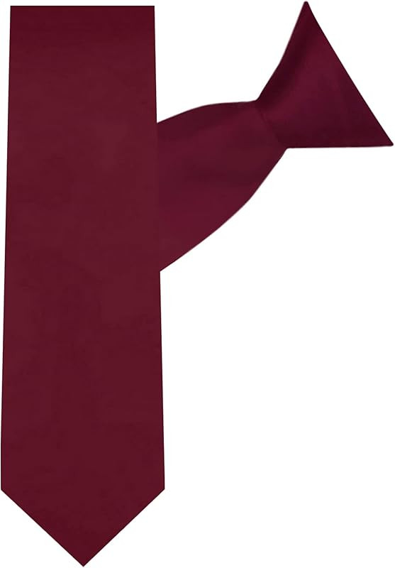 Jacob Alexander 14 inch Boys Ties - Clip On Neckties for Kids Formal Wedding Graduation School Un... | Amazon (US)