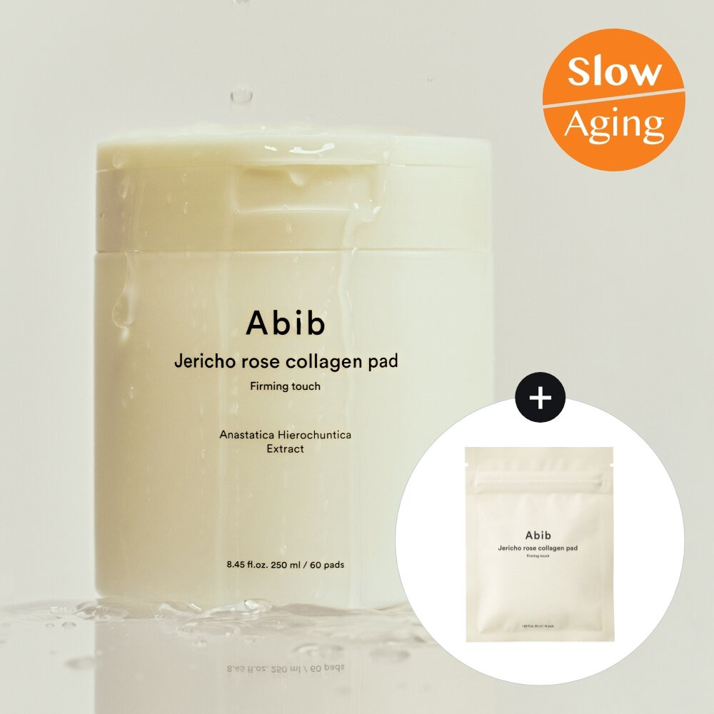 Abib Jericho Rose Collagen Pad Firming Touch 60P (Special Gift: 10P) | Olive Young Global