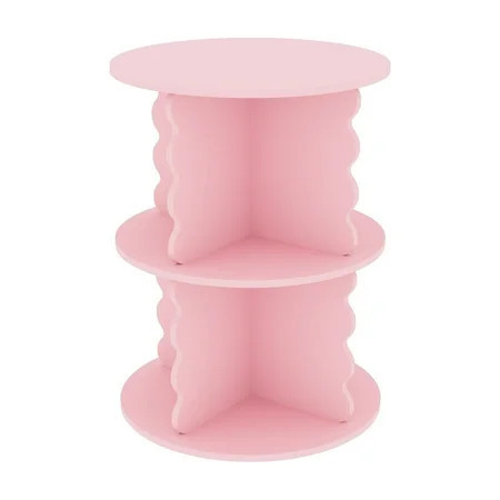 House of Happy Wiggle Rotating Bookshelf, Pink | Walmart (US)
