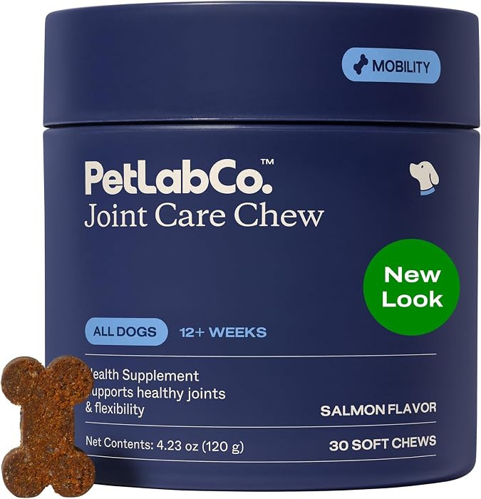 PetLab Co. Joint Care Chews - High Levels of Glucosamine for Dogs, Green Lipped Mussels, and Omeg... | Amazon (US)