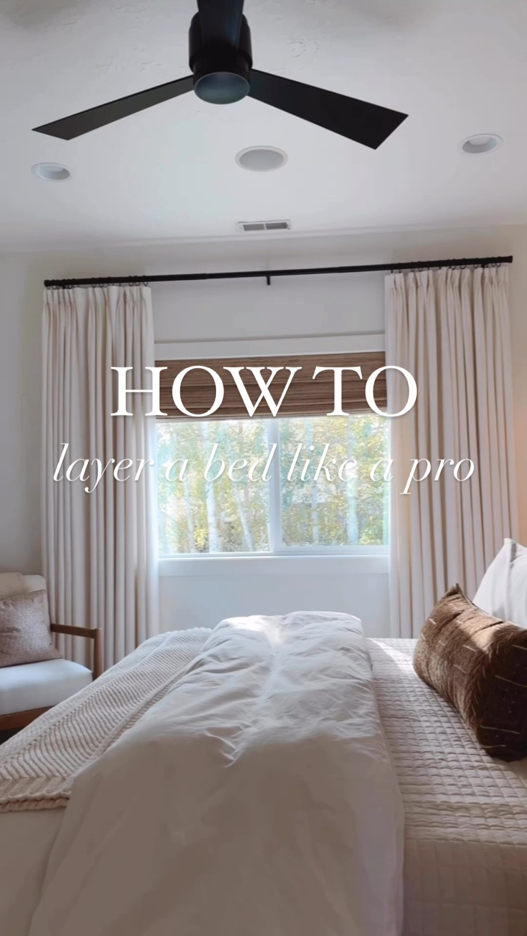 How to layer your bed like a pro  

#LTKVideo #LTKHome