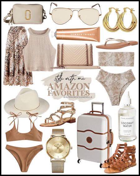 $26 Amazon bikini + $14 sandals! Trending collage! Items are in and out of stock!! Click below to shop! Follow me @interiordesignerella for more exclusive posts & sales!!! So glad you’re here! Xo!!!❤️🥰👯‍♀️🌟 #liketkit @shop.ltk

#LTKsalealert #LTKstyletip #LTKfindsunder50