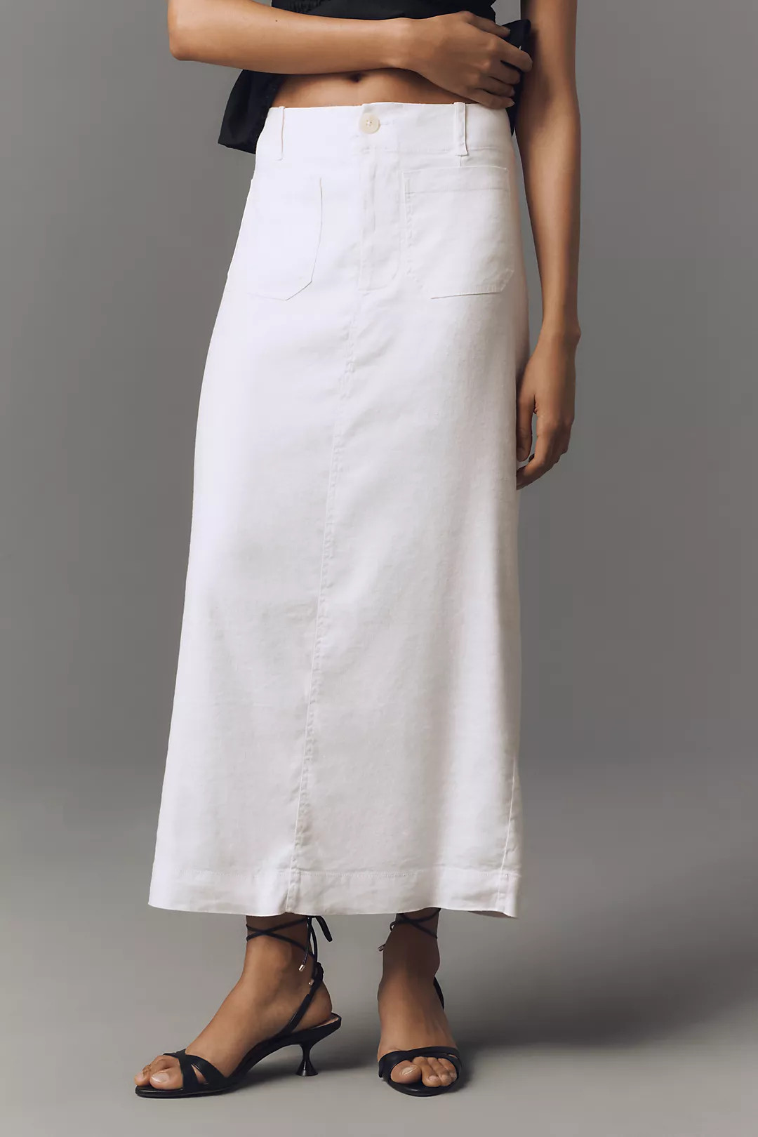 The Colette Maxi Skirt by Maeve: Linen Edition | Anthropologie (US)