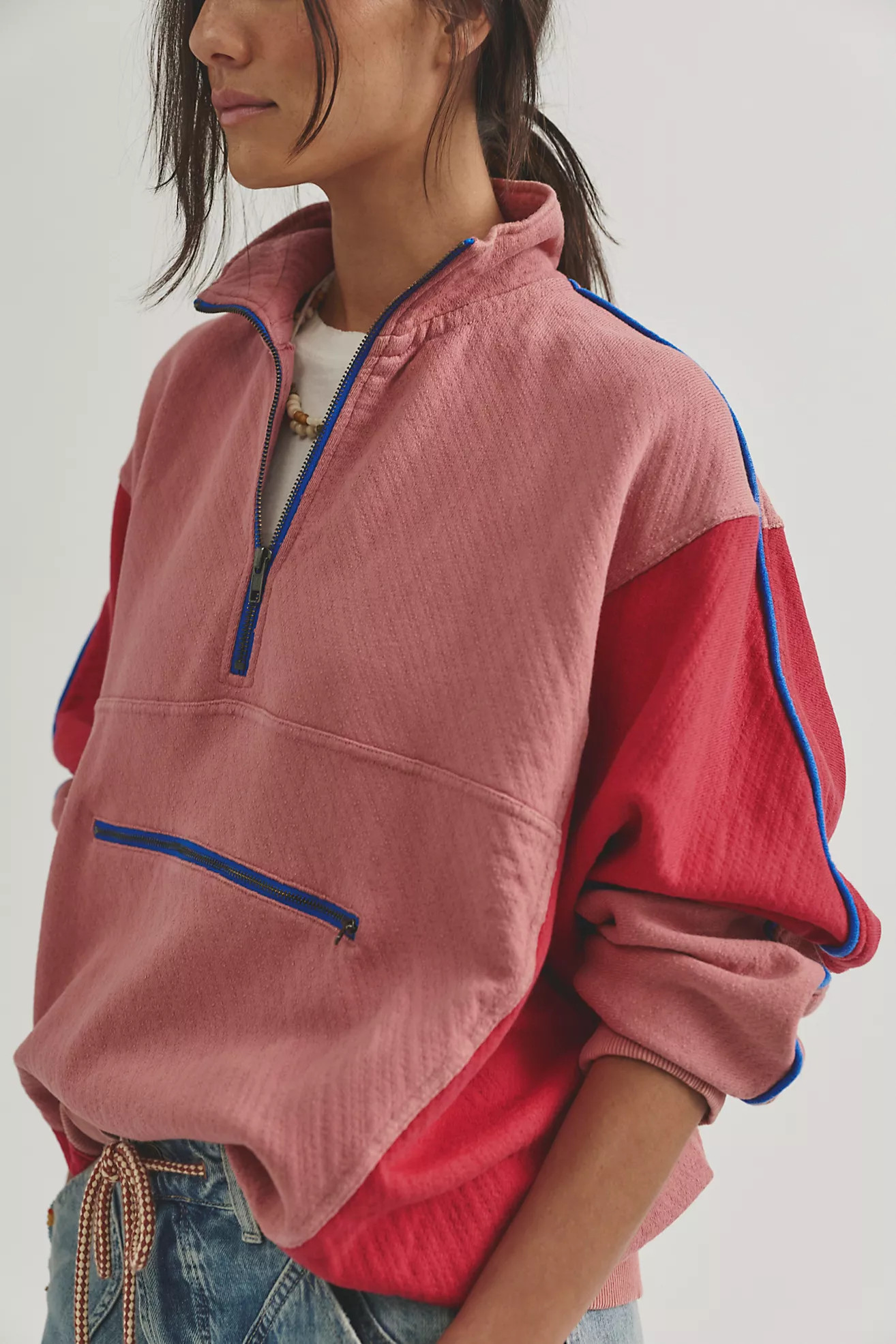 We The Free Charlie Half-Zip Sweatshirt | Free People (Global - UK&FR Excluded)